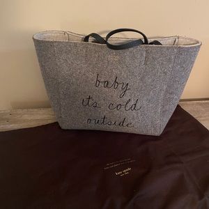 100% Authentic Kate Spade Baby it’s Cold Outside Bag